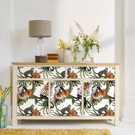 Sticker meuble tropical Uturoa 40 x 60 cm (1/5)