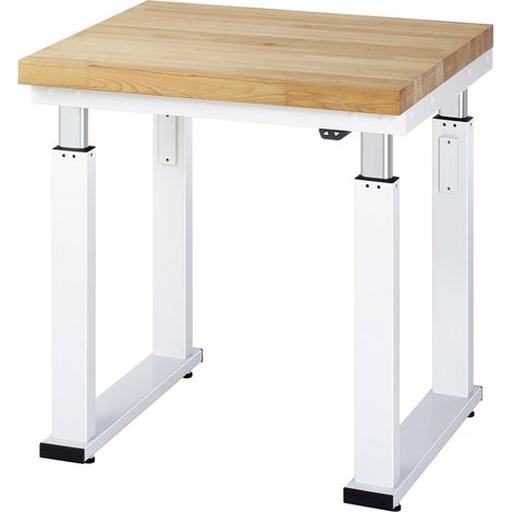 STIER Elektrisch höhenverstellbare Werkbank Premium BxTxH 750x700x740-1140 mm (1/5)
