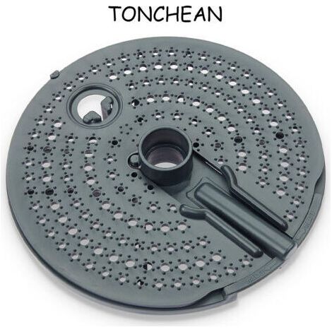 Accessoire éplucheur V2 pour Thermomix TM6, TM5, TM31 • Éplucheur de pommes de terre avec râpe en plastique robuste • Convient aux carottes, légumes, diamètre 14,5CM (1/4)