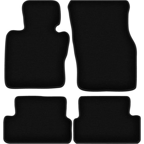 Tapis de sol en velours noir BASIC pour : Mini Cooper F57 cabriolet (2014-)