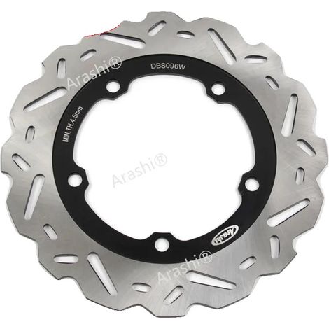 Disques de frein, acier inoxydable, compatibilité avec INTEGRA 750, Disque arrière en argent (1/2)