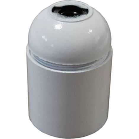 50 x PORTALAMPADA BIANCO E27