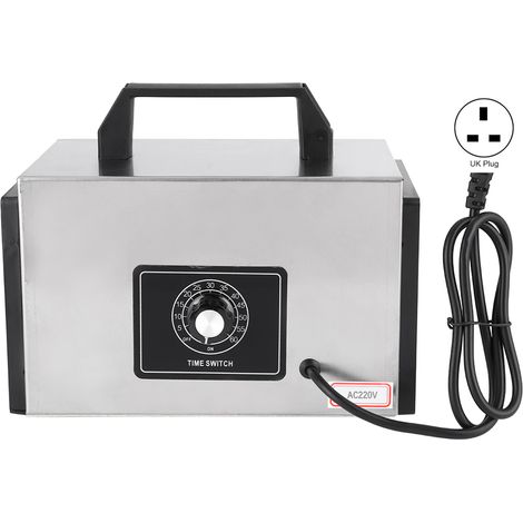 Minuteur 20g Générateur d'Ozone Purificateur d'Air pour Serre et Maison, Prise UK 220V (1/5)