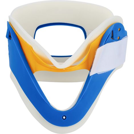 Collier cervical réglable pour traction vertébrale, soin correctif anti-douleur, fixation de soutien. (1/5)