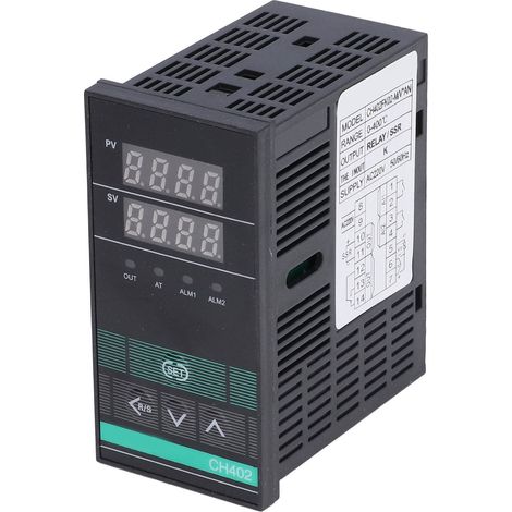 AC220V PID-Digitalthermostat, hochpräziser intelligenter Temperaturregler, SSR-Relais (1/5)