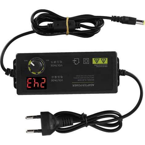 Adaptateur secteur réglable à large plage 336 V, anti-interférences, 60 W, 1,5 A, prise UE, 100-240 V (1/5)