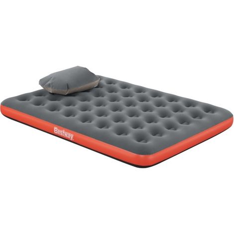 Bestway Matelas gonflable camping 2 personnes 203 x 152 x 22cm avec sac de gonflage (1/5)