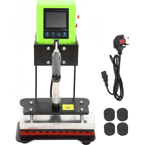 Presse à chaud manuelle AP1829 10 stations, imprimante thermique de transfert pour stylos, fiche UK 220V (1/5)