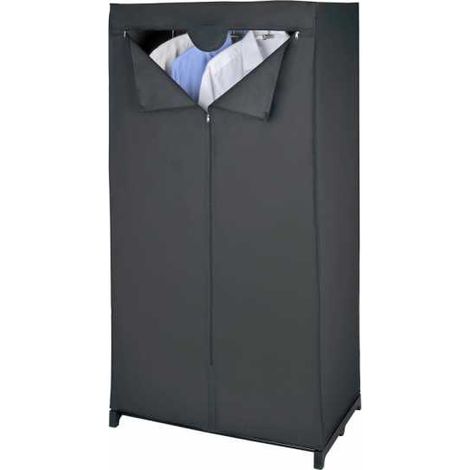 WENKO Armadio Deep Black, PEVA, 75 x 150 x 50 cm, Nero (1/5)