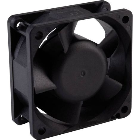 Wallair 20100304 Axiallüfter, 12 V/DC, 39,95 m³/h (L x B x H), 60 x 60 x 25 mm, 1 Stück (1/2)
