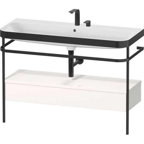 Duravit Happy D.2 Plus c-bonded Set avec console métallique et
