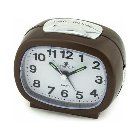 Quarz-Wecker A713C2 braun perfekt
