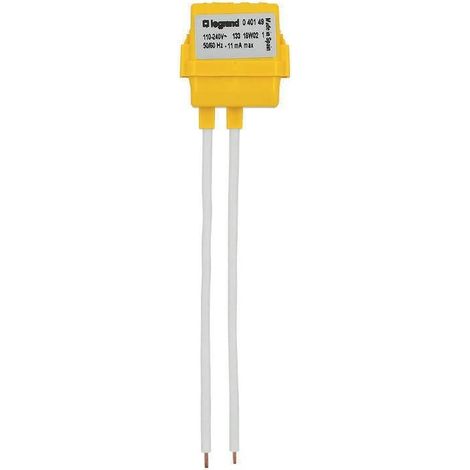 Legrand – Compensateur actif 40149 pour commandes éclairage 2 fils – Compatible LED, halogène, fluocompact – Usage intérieur uniquement
