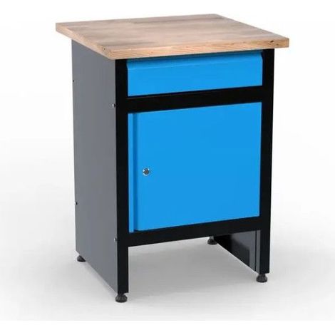 Etabli GW 1/1 S - 60 x 60 cm - 1 porte - 1 tiroir