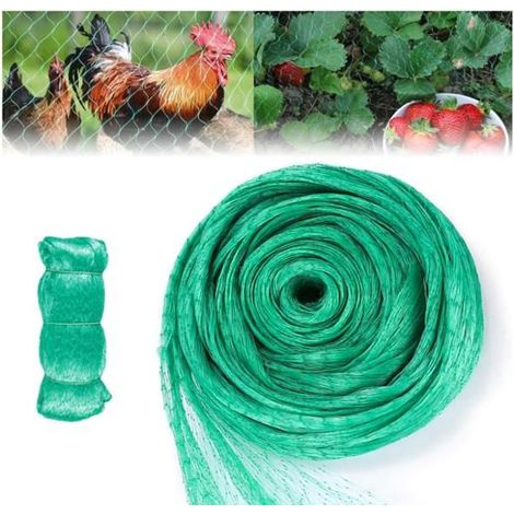 Vogelschutznetz 4x20m, Schutz für Obstbäume und Garten gegen Vögel.