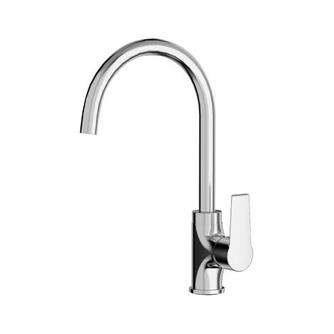 MISCELATORE MONOCOMANDO LAVELLO CON CANNA GIREVOLE LINEA TEN- Cromo- TIEMM- pezzi 1