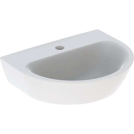 Geberit Renova Handwaschbecken, 1 Hahnloch, ohne Überlauf, (1/5)