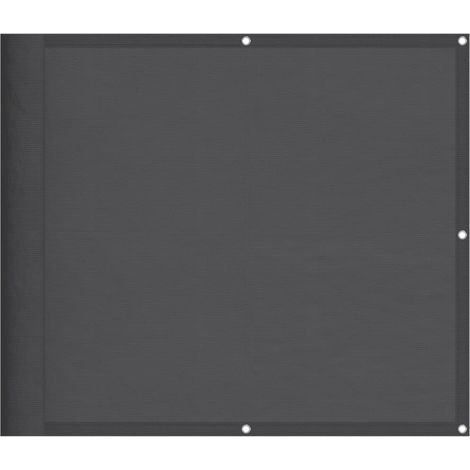 Balcony Screen Anthracite 90x700 cm 100% Polyester Oxford vidaXL