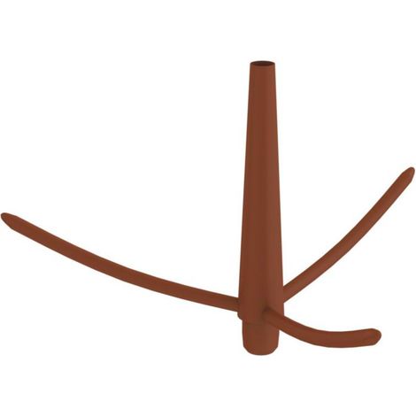 Croisillon PVDF ant-volatiles pour conduit flexible Ø80 et 100