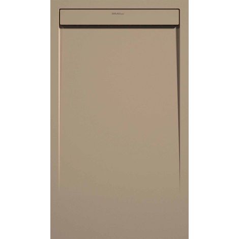 Receveur de douche Moka, finition Lisse Stone SMART, grille de couleur - 160 x 90 cm (1/4)