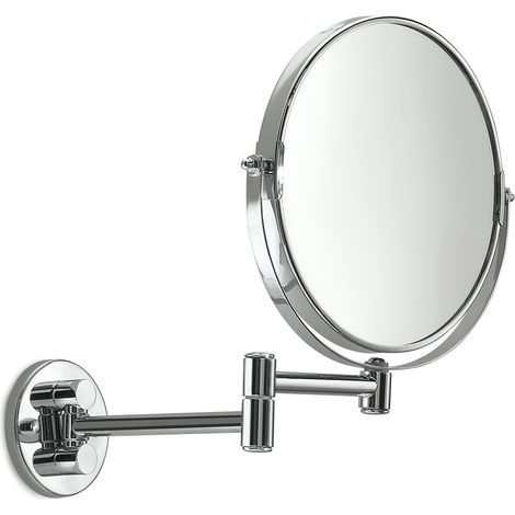 GEDY Michel specchio cromato ingranditore da parete 2x codice prod: 000021041300000 (1/3)