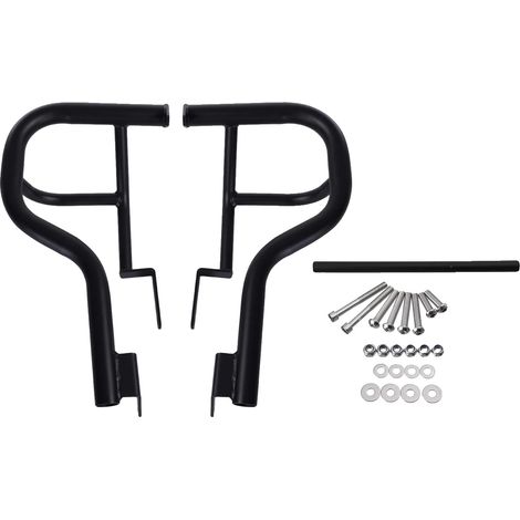 Protector de motor, acero de alta resistencia, fácil instalación, negro. (1/2)