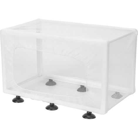 Boîte d'élevage pour poissons d'aquarium, boîte d'isolement, incubateur d'élevage avec ventouse (1/4)
