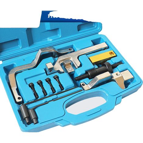Kit de herramientas para la sincronización del motor, acero de alta resistencia, diseño compacto, compatible con motores N12/N14, permite ajustes precisos de la sincronización, incluye herramientas de (1/5)