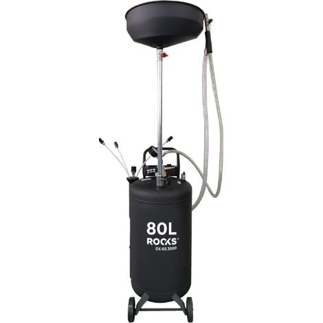 Dispositivo Aspirazione e Scarico Olio Motore ROOKS 80L (OK-08.3000)