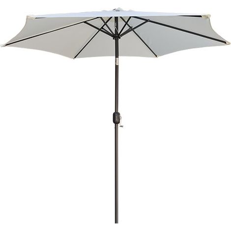 OMBRELLONE ALLUMINIO BEIGE - 2,5 M