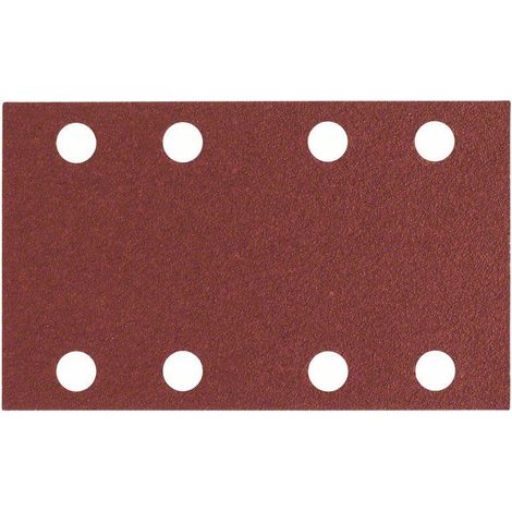 Carta abrasiva BOSCH (10 pezzi) 80 x 133 mm, 80 2608605280