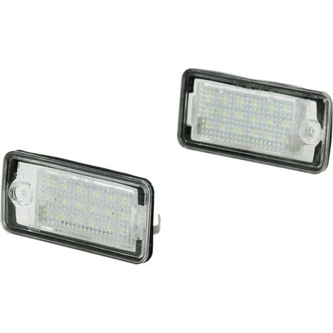 2 feux de plaque d'immatriculation à LED pour Audi Q7 06-09 (1/4)