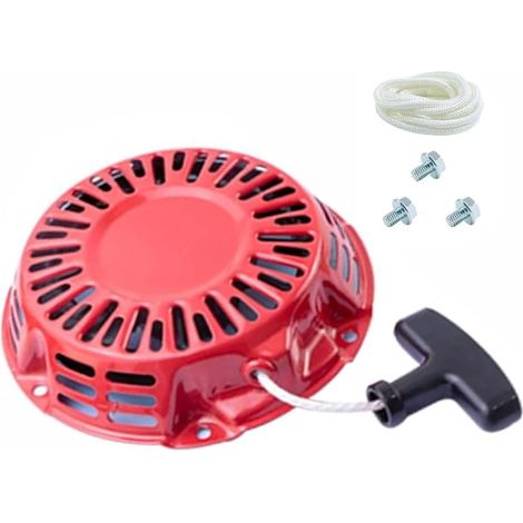 Seilzugstarter-Baugruppe, kompatibel mit Honda-Rasenmähermotoren GX120, GX160 und GX200. Ersetzt die OEM-Teilenummer: 27400-Z1T-702 (1/5)