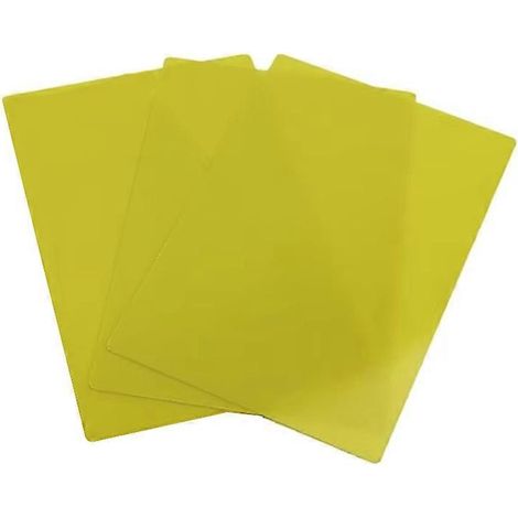 3pcs 3240 Plaque en fibre époxy jaune pour Lifepo4 Pack de batteries DIY Plaque isolante et pare-chaleur 0.5x128x195mm (1/5)