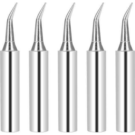 5Pcs 900M Soldering Iron Tips, 900M-IS Soldering Iron Tips Soldering Iron Tips Welding Tool Replacement Soldering Iron Accessories