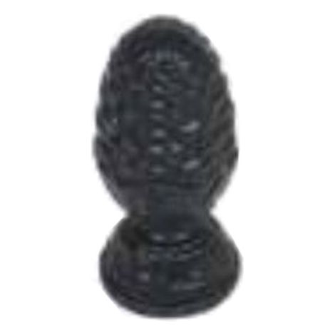 Élément décoratif pomme de pin JARDINIER MASSARD 85 mm Noir à souder