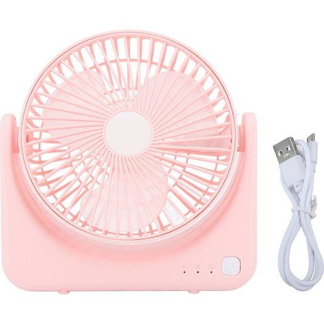 Petit ventilateur de bureau USB silencieux et Portable (1/5)