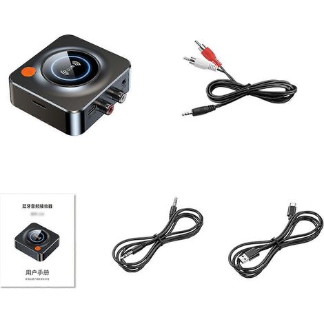 Émetteur/récepteur audio Bluetooth 2-en-1 avec prise en charge NFC et faible latence – Récepteur audio sans fil (1/4)