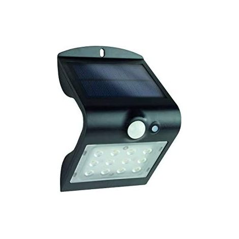 REV 2091111200 Butterfly Lampada Solare LED da Esterno con Sensore di Movimento 1,5W 220lm 4000K IP65 colore Nero (1/5)