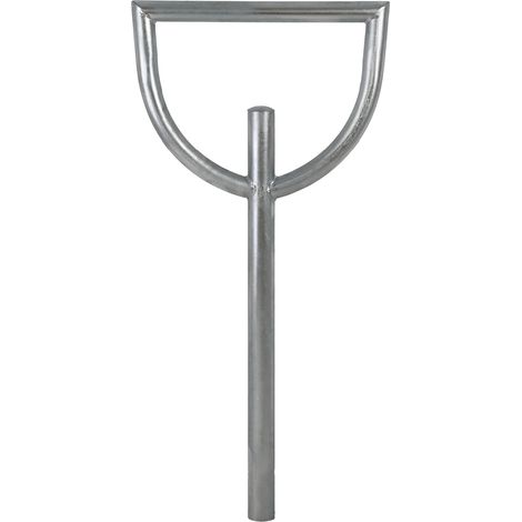 Fahrradanlehnbügel 115 x 56 cm Stahl feuerverzinkt Ø 60 mm zum Einbetonieren Fahrradständer Typ D (1/5)