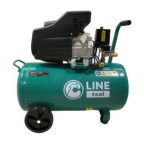Compresseur d'Air 50 Litres 2 HP 8 Bar C Line Tool SimplyAir C-50 pour Usage Domestique