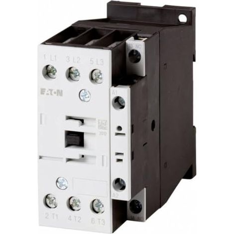 EATON DILM25-10(230V50/60HZ) Serie DILM25-10 Contactor, 3P, 11 kW, AC-3, 230V, 50/60 hz