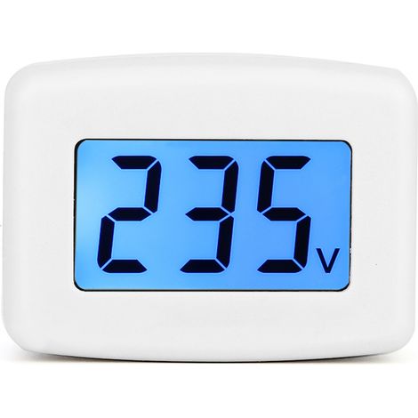 Voltmètre numérique LCD domestique AC 80-300V, instrument électrique testeur de tension-AquaForge (1/5)