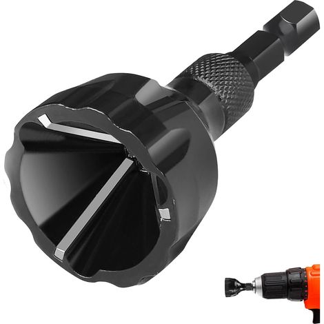 Outil de Chanfrein Externe Deburring Tool Outil d'Ébavurage de Chanfrein Externe à Tige Hexagonale Outils D'ébavurage 3 à 20 mm Ebavureur Réparer Les Vis Enlever de Bavure