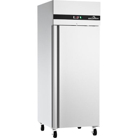Armoire réfrigérée Tropicalisée 1 porte GN 2/1 - 700 Litres en acier inoxydable PREMIUM - GOLDINOX (1/4)