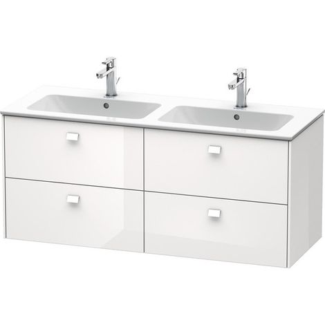 Meuble sous-vasque BRIOSO 553x1290x479mm Bleu clair mat