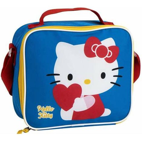 CERDÁ LIFE'S LITTLE MOMENTS Bolsa Isotérmica Hello Kitty 23.5x19.5x10.0 cm  Lonchera Rosa Térmica Infantil con Diseño Kawaii  Ideal para Escuela, Unisex niños (1/4)