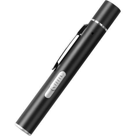 Juguete para gatos con puntero, tapa magnética interactiva, juguete LED 3 en 1 para gatos (linterna + luz UV), recargable por USB, juguete con luz LED roja para gatos y perros, herramienta de entrenam (1/5)