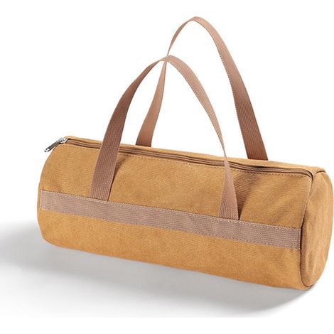Sac à Outils - Toile Résistante - Ouverture Large avec Fermeture Éclair Étendue - Pour Mécaniciens, Menuisiers, Techniciens - 1 Pièce (1/5)