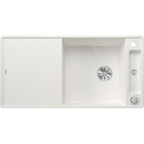 Blanco Axia III XL 6 - Évier en silgranit, 990x500 mm, avec commande de vidage et accessoires, InFino, blanc 523529 (1/4)